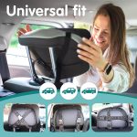Onco Baby Car Mirror Rear-facing - Platinum Award Winning Car Mirror Baby Rear Facing Seat, Baby Essentials for Newborn, 100% Shatterproof Baby Mirror for Car, 360° Car Seat Mirror Rear Facing Infant - Image 5
